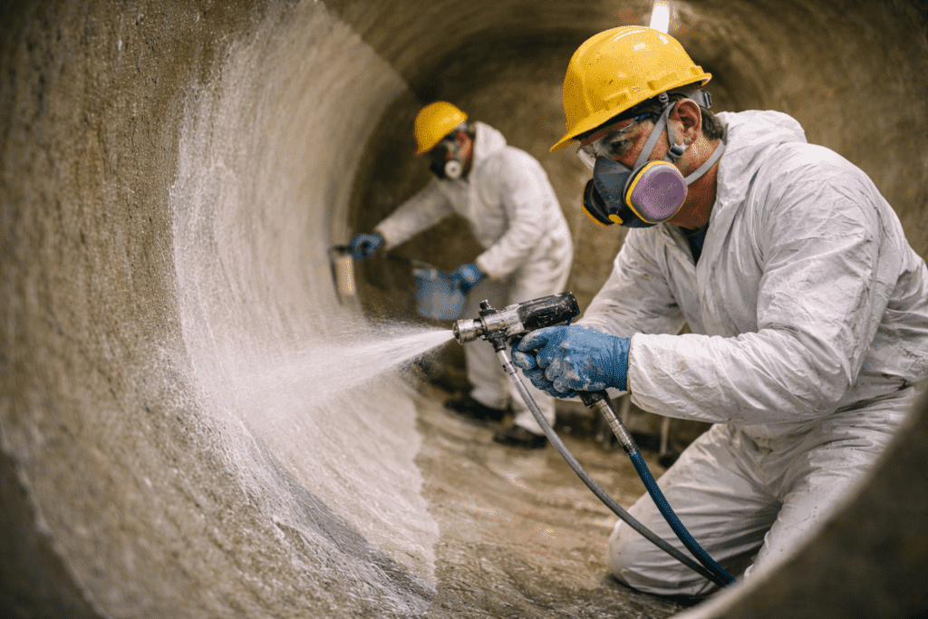 revestimento de tanques
