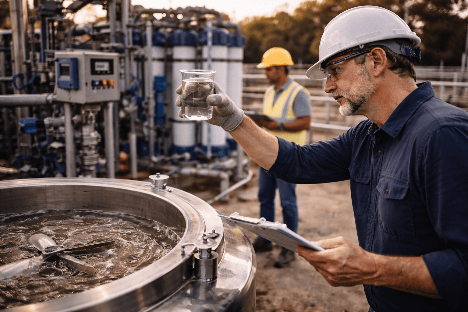 tratamento de água de reuso