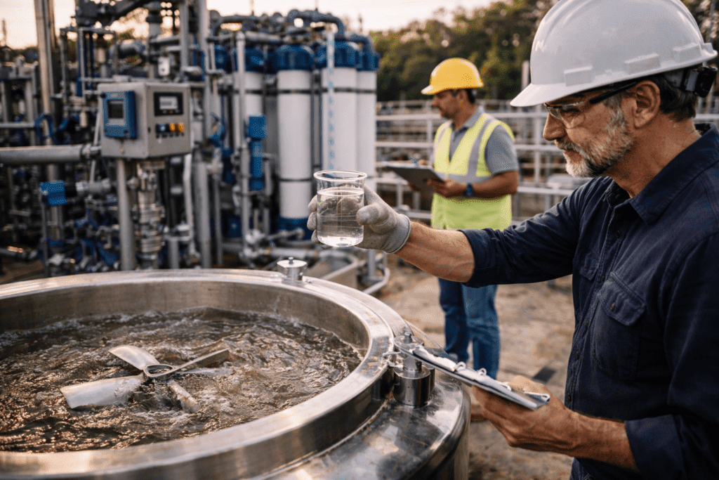 tratamento de água de reuso