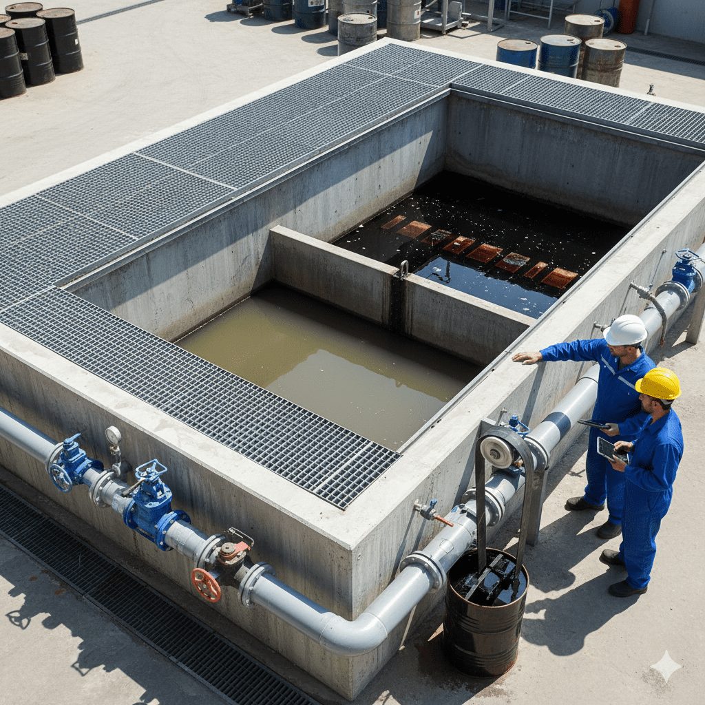 caixa separadora de água e óleo