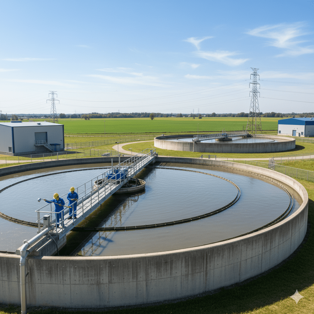 estação tratamento de água