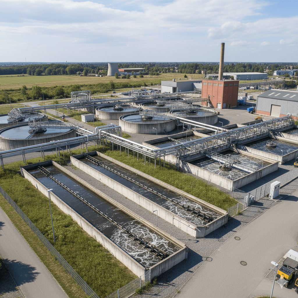 estações de tratamento de esgotos