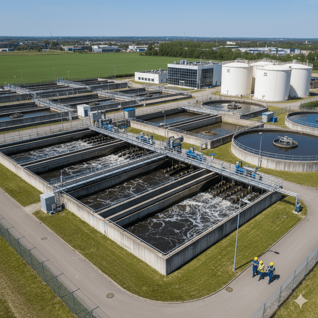 estações de tratamento de esgotos