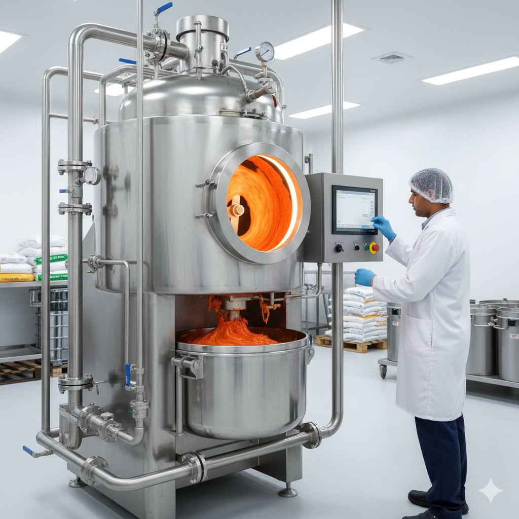 misturador de aço inox