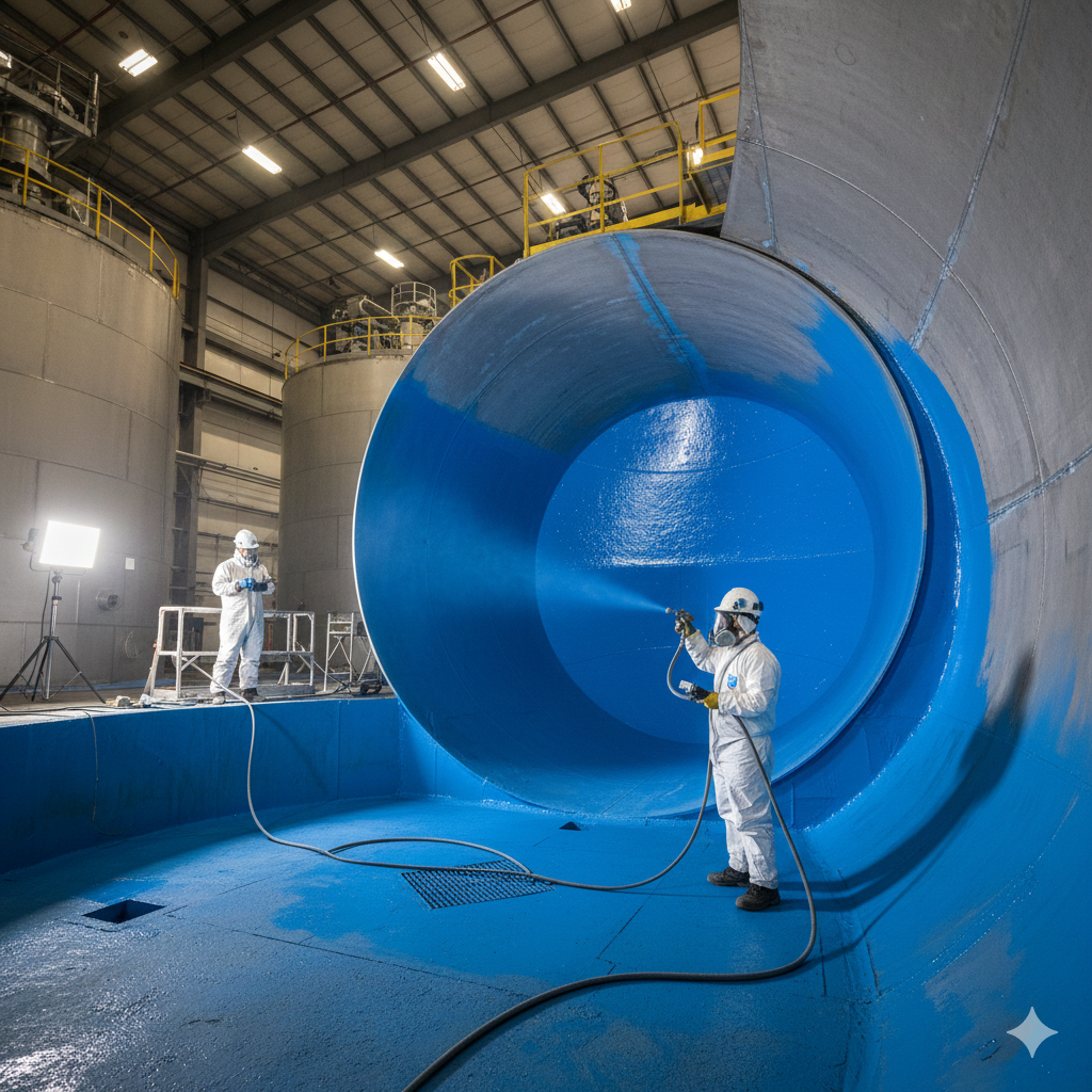 revestimento para tanque