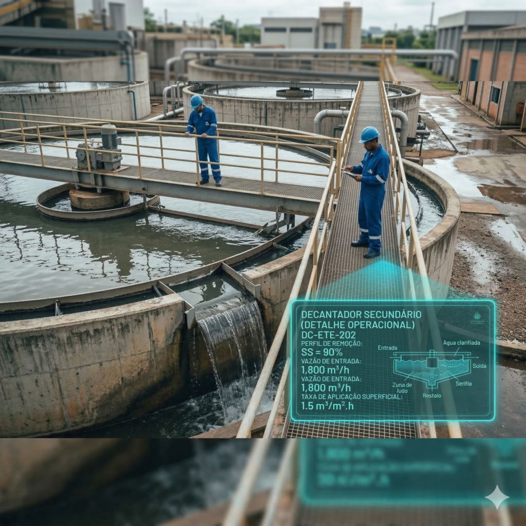 Decantador Industrial: Como aumentar a eficiência da sedimentação? 1 decantador