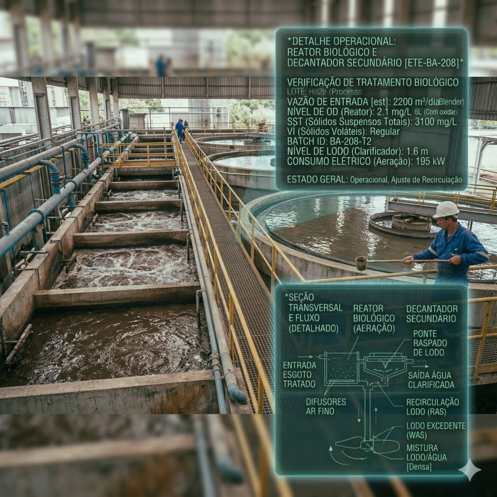 estação de tratamento de esgoto ete