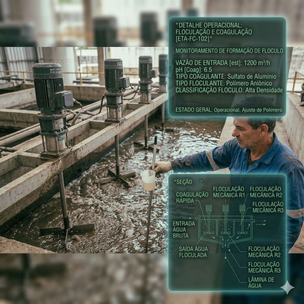 floculação e coagulação