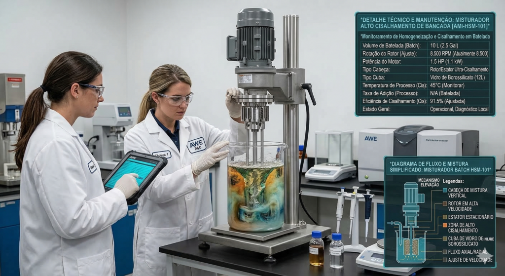 misturador alto cisalhamento