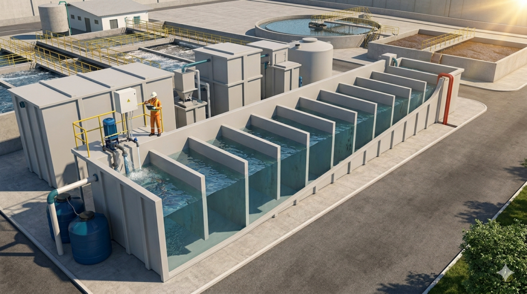 Tanque de Desinfecção