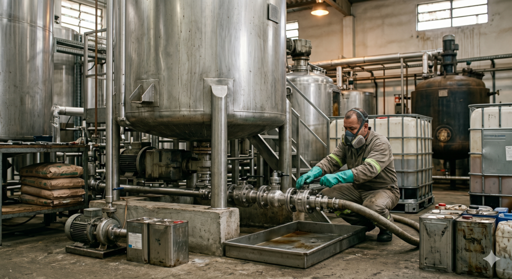 tanque agitador inox