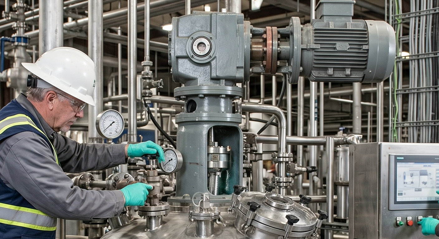 Agitador Industrial de Grande Porte: Quando utilizar? 1 agitador industrial