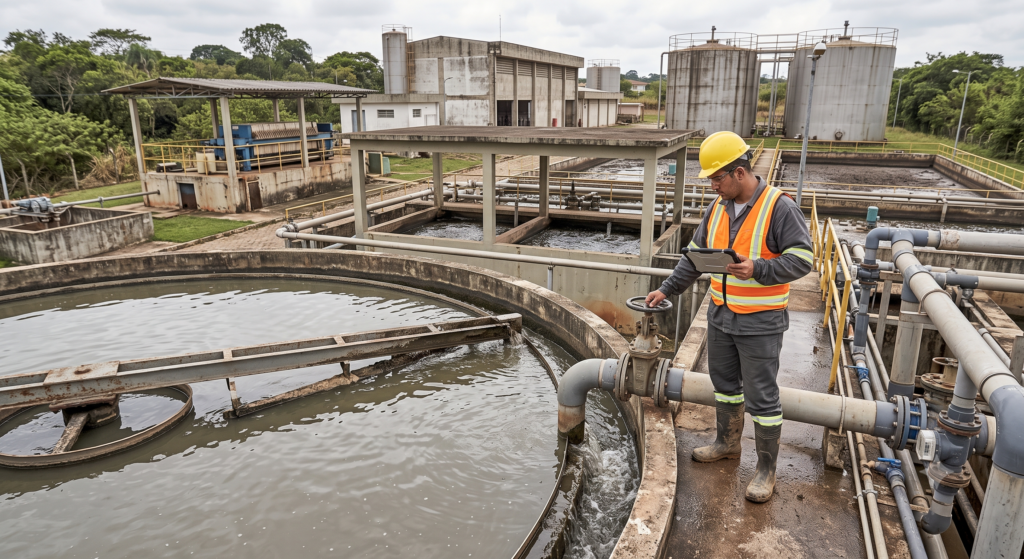 estação de tratamento de esgoto preço