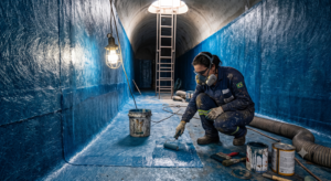 revestimento em fibra de vidro para tanques