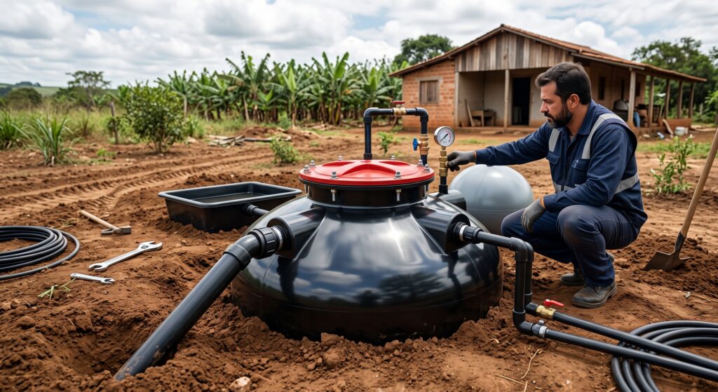 Fossa biodigestora para efluentes: Engenharia de bioprocessos e transferência de massa 1 fossa biodigestora