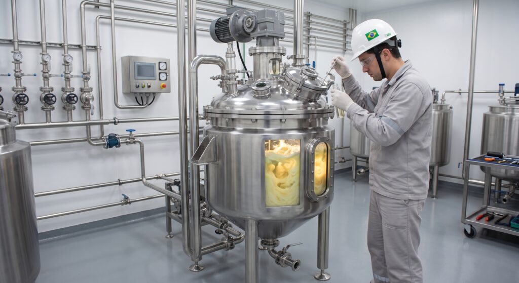 Por que escolher um Misturador em Inox na Indústria? Fluidodinâmica e engenharia de materiais 1 misturador em inox
