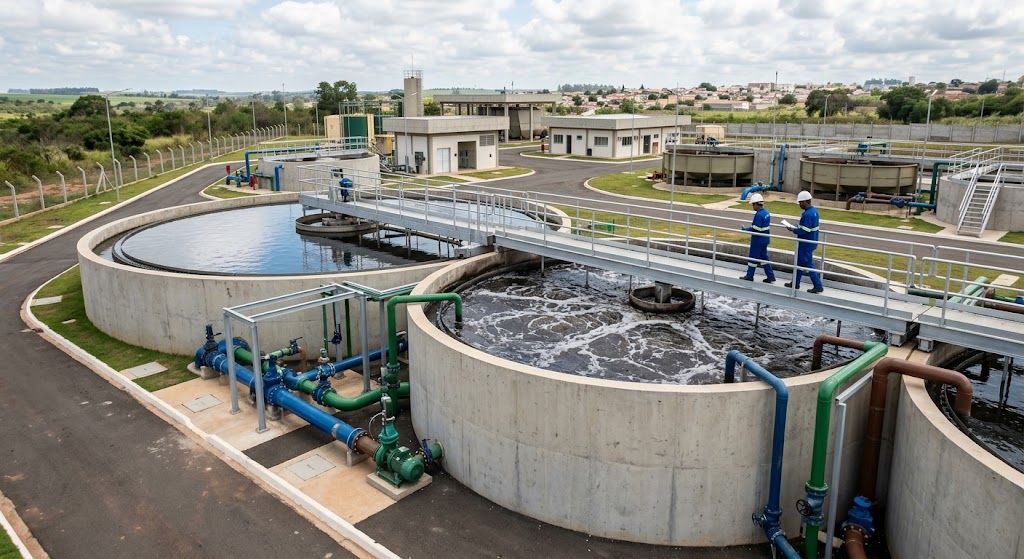 estações de tratamento de esgotos
