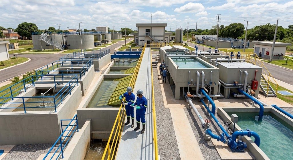 tratamento de agua etapas